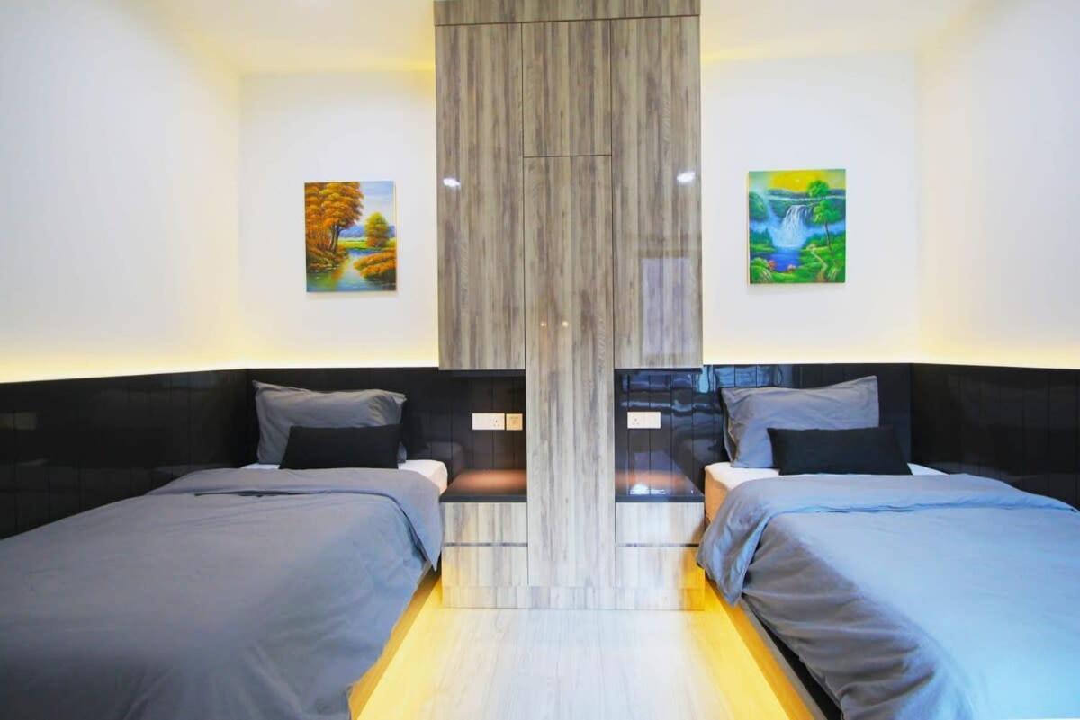 A Stylish High-Floor 2Br Suasana Suites Views Johor Bahru Buitenkant foto